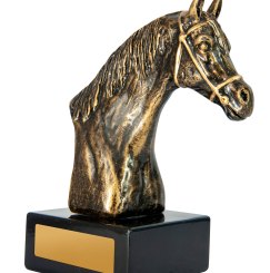 Horse on Base (Resin), Trophy, Horses