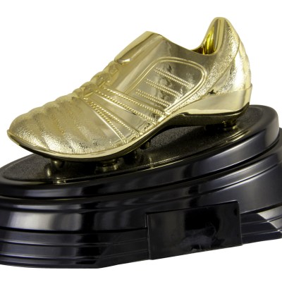 Golden Boot on Base (Plastic), Trophy, Aussie Rules, Football, Rugby, Rugby League