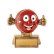Smiling Cricket (Resin), Trophy, Cricket