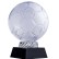 Crystal Soccer Ball on Stand (Crystal), Crystal, Football, Soccer