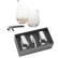 Two Stemless Wine Glasses and Waiters Friend (Glass), Glassware, Promotion and Giftware