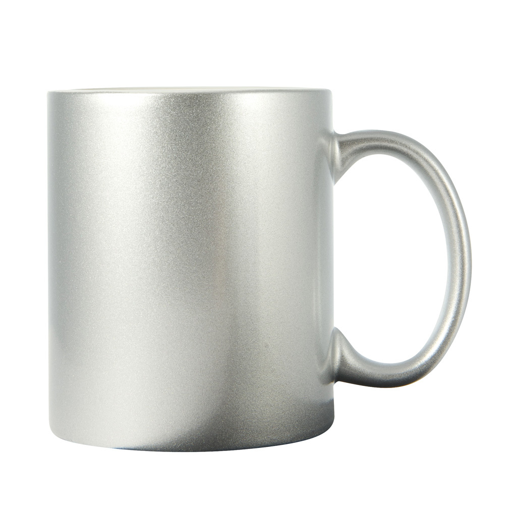 Sub. Coffee Mug-Silver(sold in ctns of 36 only)