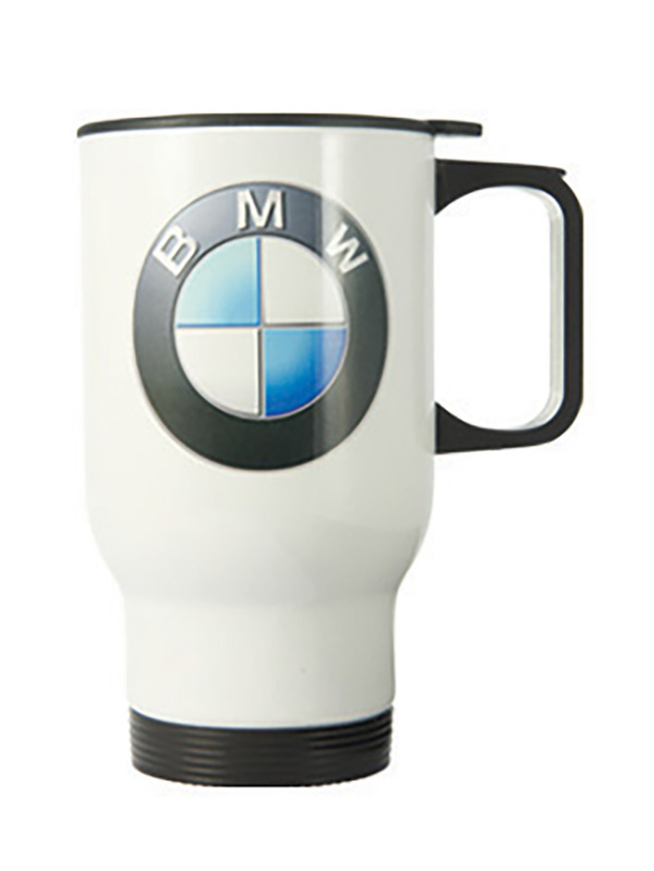 Sub Stainless Steel Travel Mug-White(in white box)