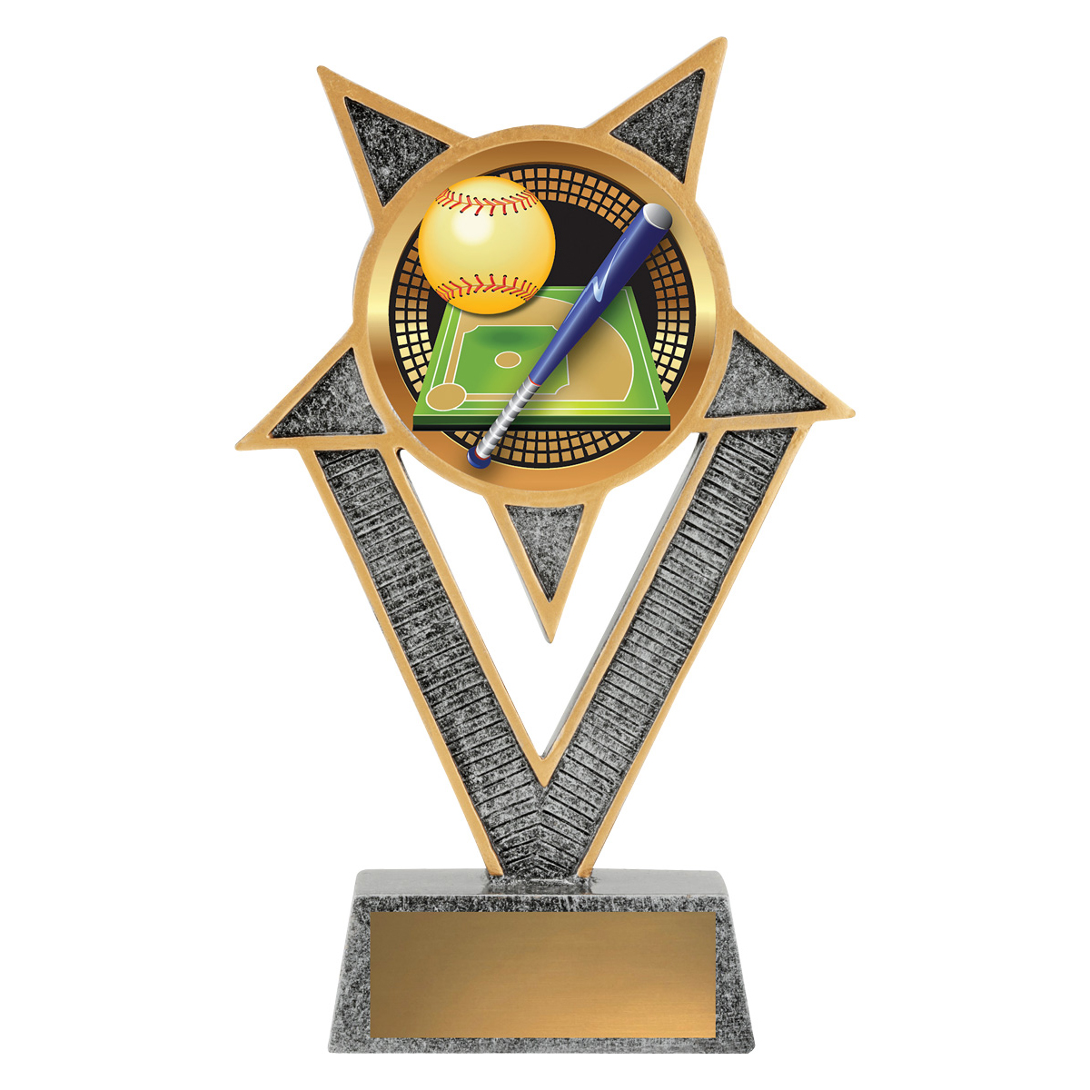 Ventura - Softball (Resin), Trophy, Baseball