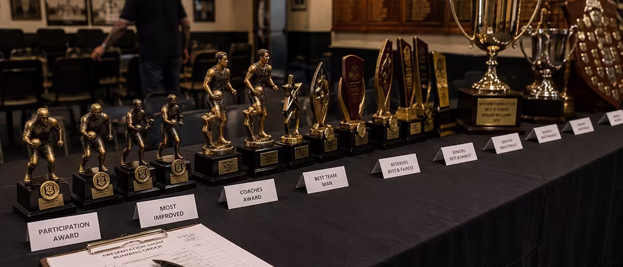 Running trophies